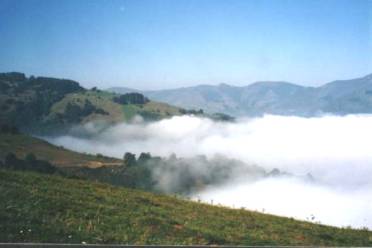 Above the clouds on the Route Napoleon