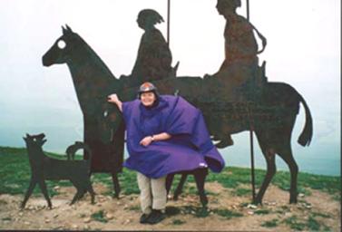 Barbara on Sierra Del Perdon