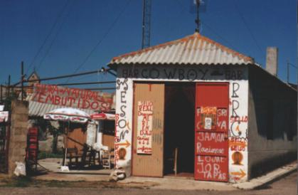 Cowboy Bar outside of Rabanal del Camino