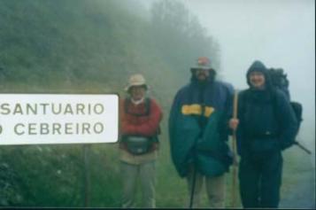 Froilan, Anthony and Thomas  in O Cebreiro