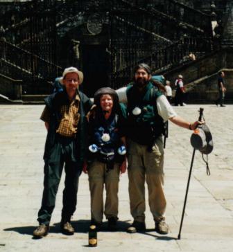 Thomas, Barbara and Anthony Santiago De Compostela